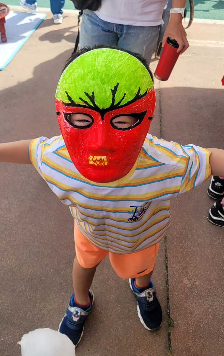 구리 코스모스 축제 탈만들기 체험