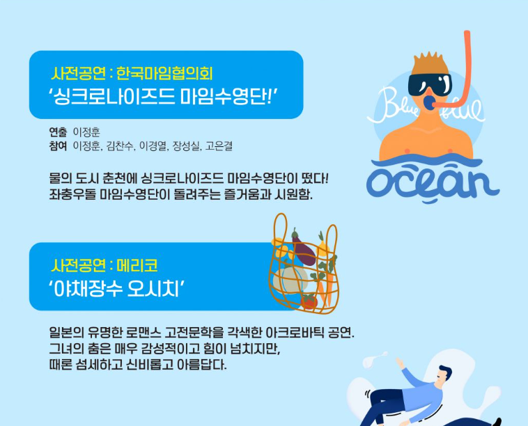 2025 춘천마임축제 아수라장 프로그램 장소
