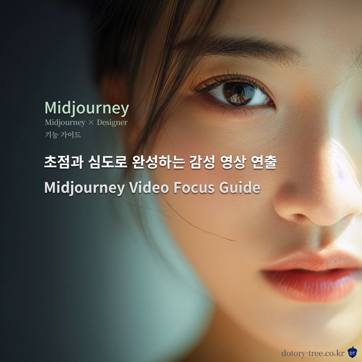 초점과 심도 변화가 감성 영상의 무드를 결정하는 과정을 설명하는 대표 썸네일 이미지_Midjourney