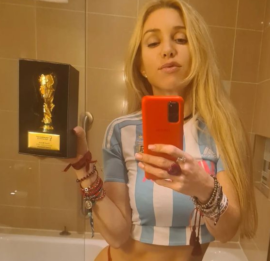 아르헨티나 응원녀