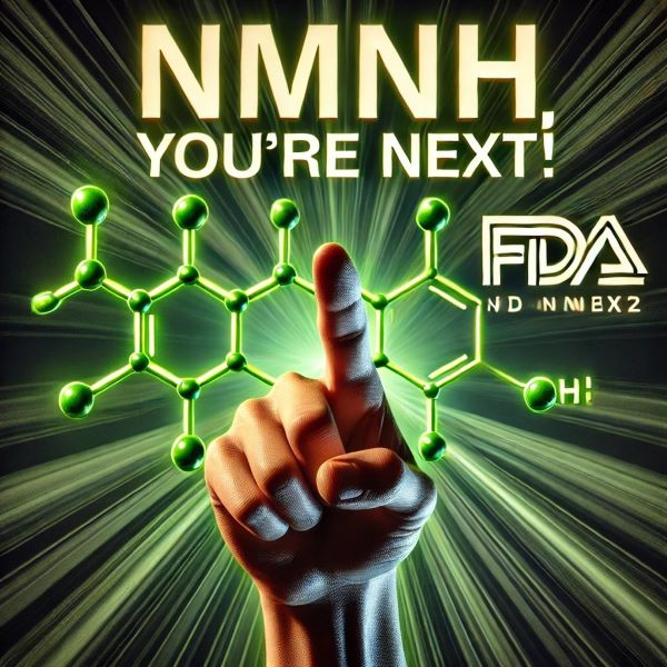 FDA가 NMNH를 향해 손가락을 가리키고 있는 사진