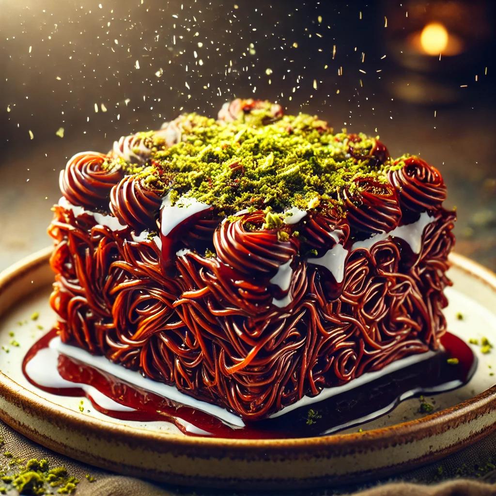 두바이 초콜릿 카다이프 식감