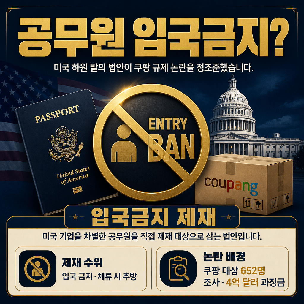 공무원 입국금지?