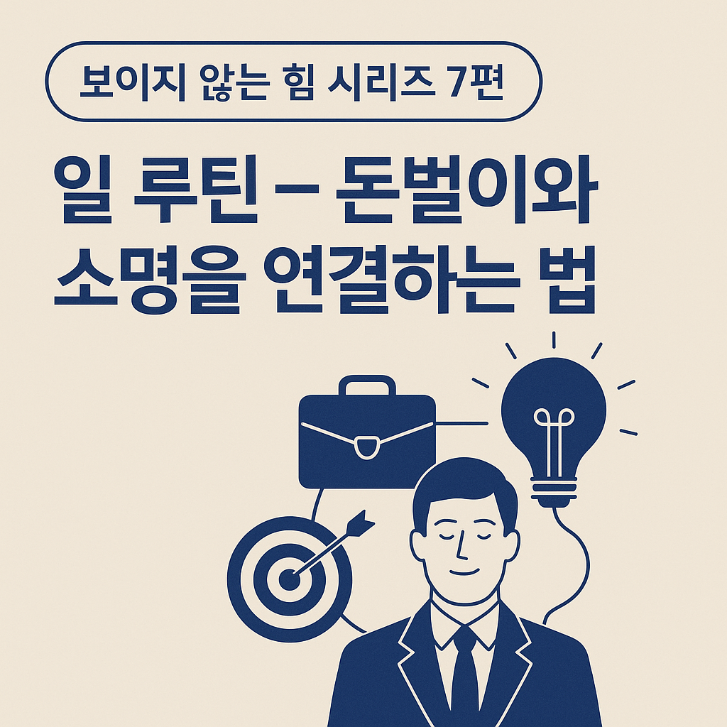 보이지 않는 힘 시리즈 7편 &ndash; 일상에서 노잉과 왓칭을 통합하는 실천 루틴