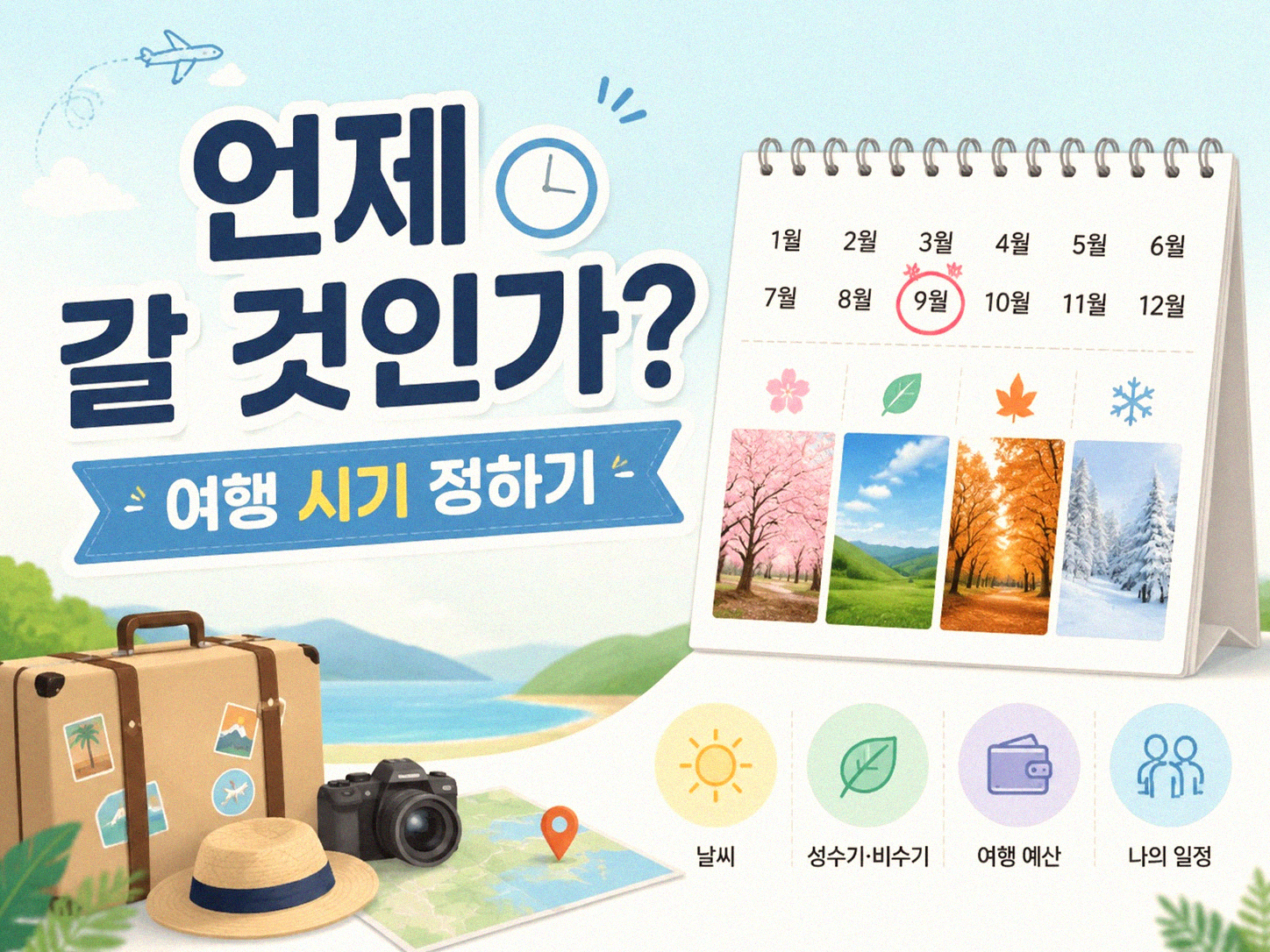 가족 여행 계획 처음부터 끝까지, 이것부터 정해야 합니다