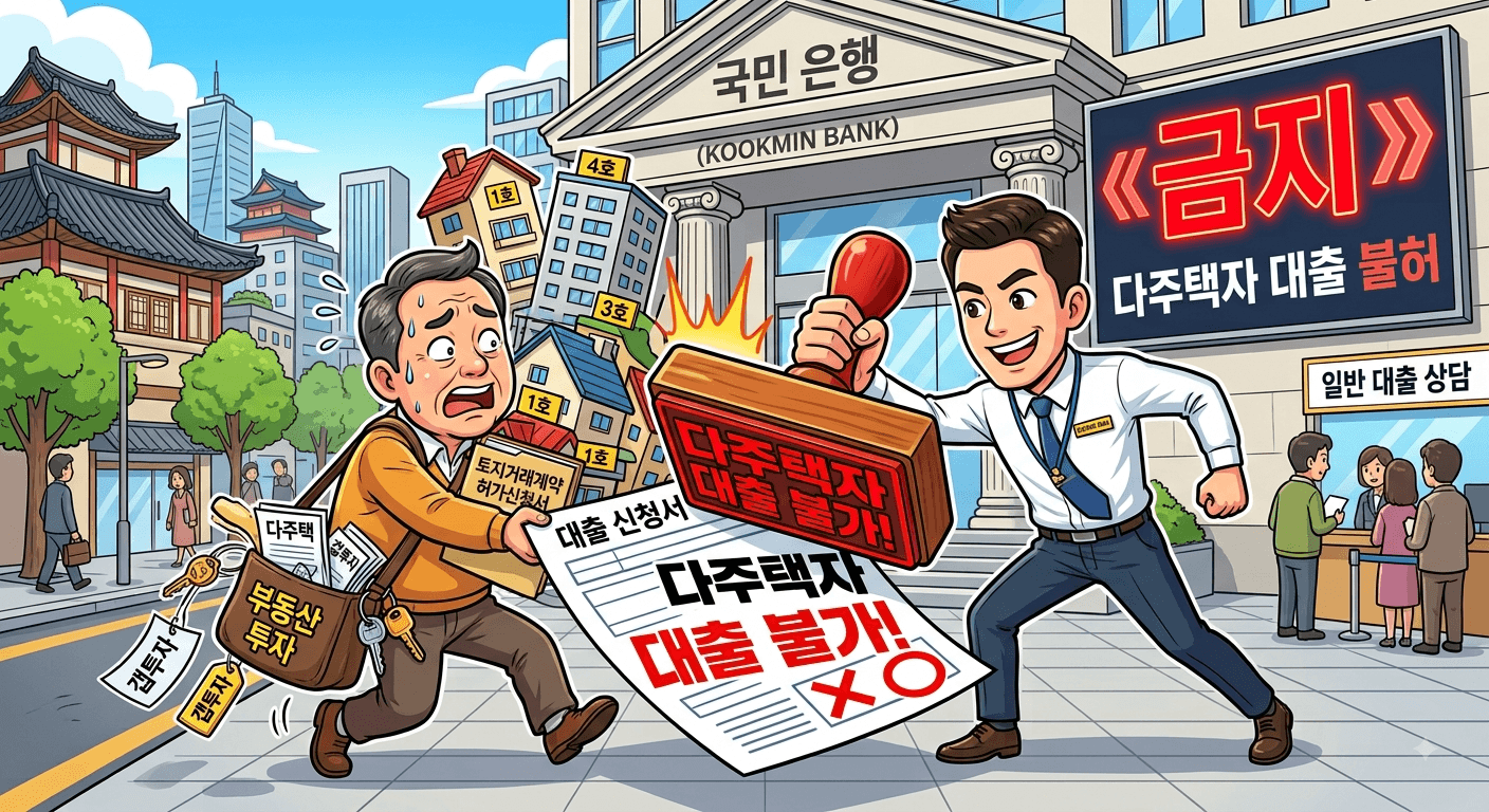 양도세 중과 유예 연장 및 다주택자 대출 불허