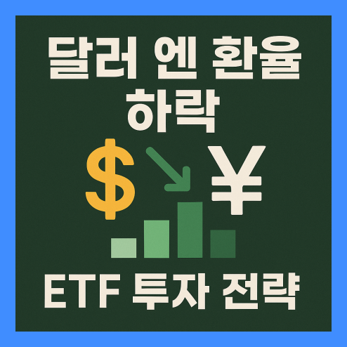 달러 엔 환율 하락 대비 ETF 전략
