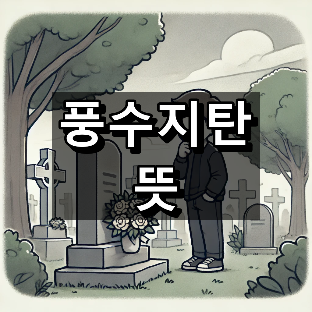 풍수지탄 뜻