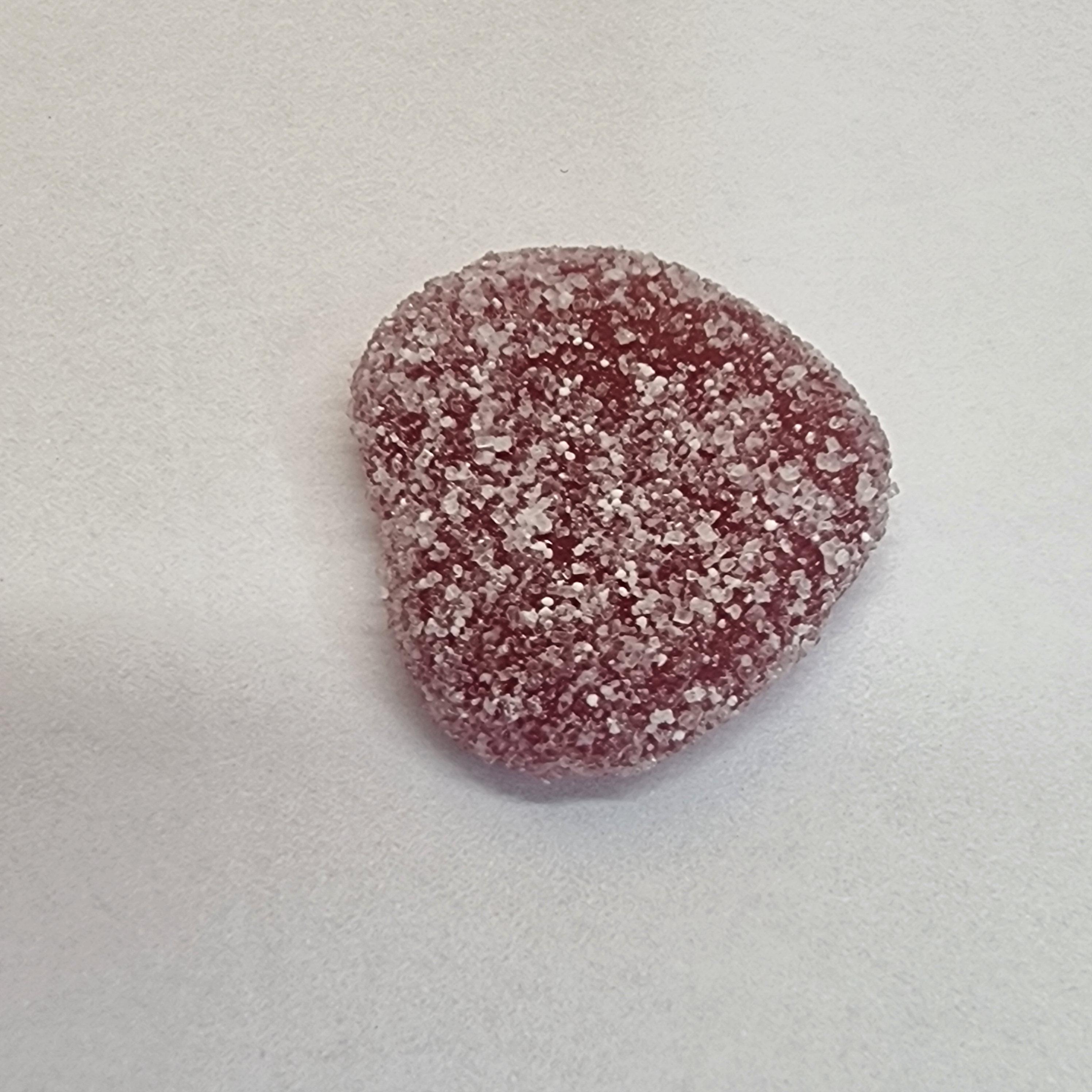 칸로 퓨레 구미의 모양 뭉툭한 하트 모양이다.