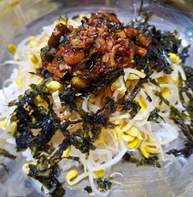 콩나물비빔밥4천원