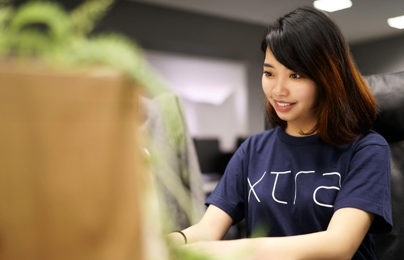 공부하는 직장인의 옆모습