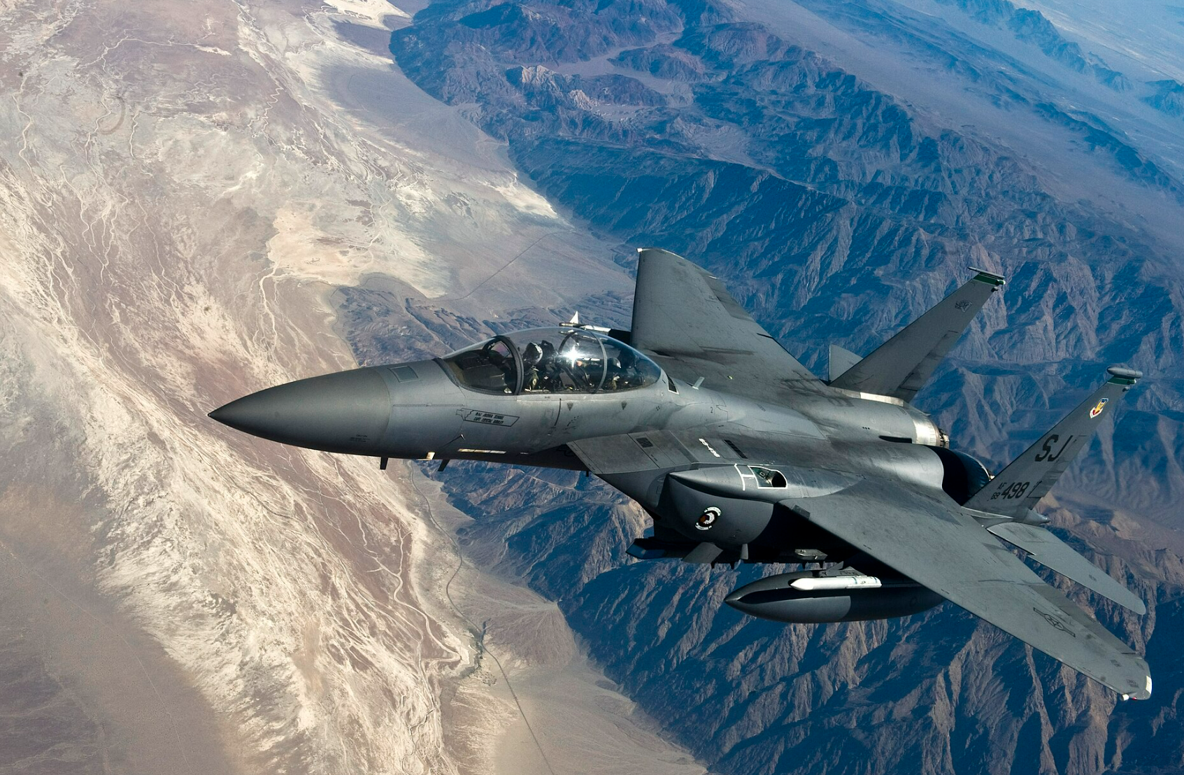격추된 기종 F-15E