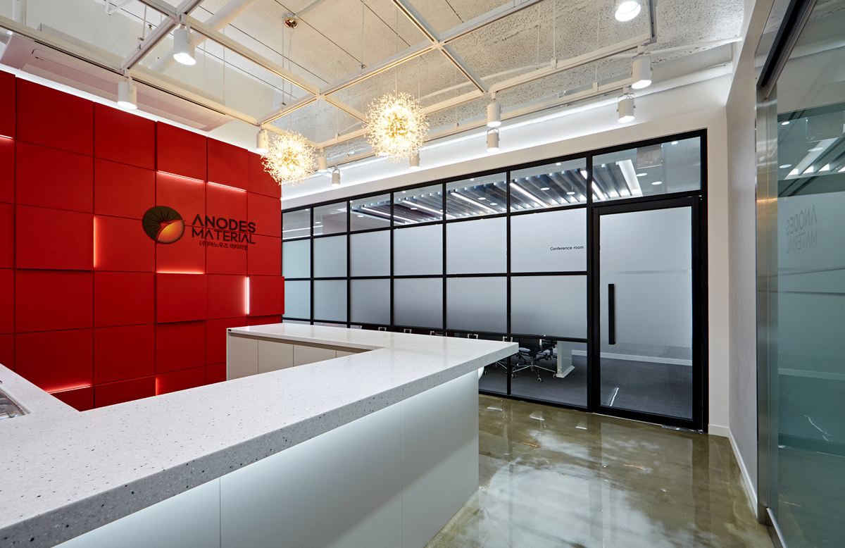 블랙프레임유리벽시공