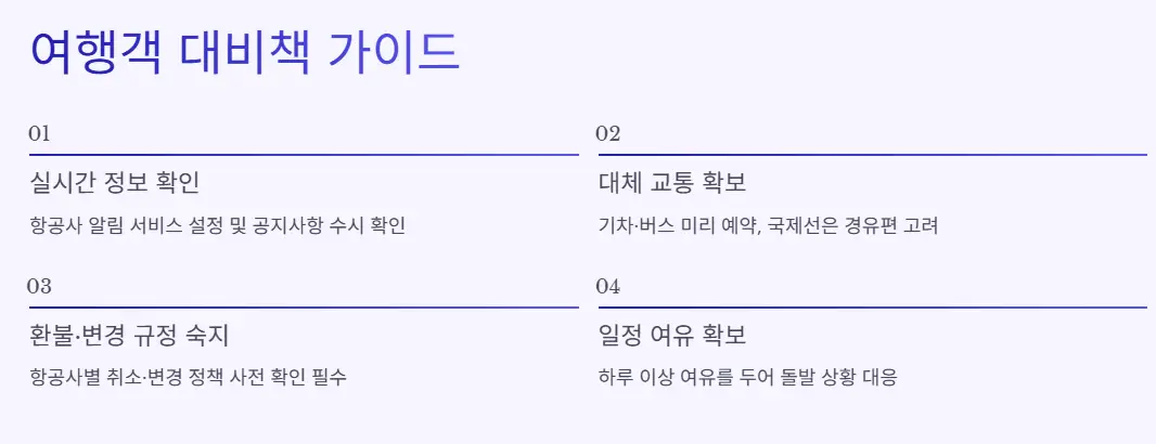 여행객-대비책