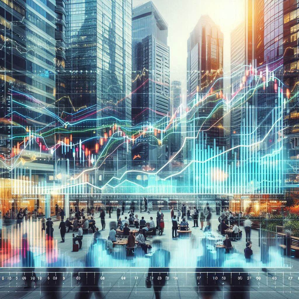 사람들과-주식-차트-이미지