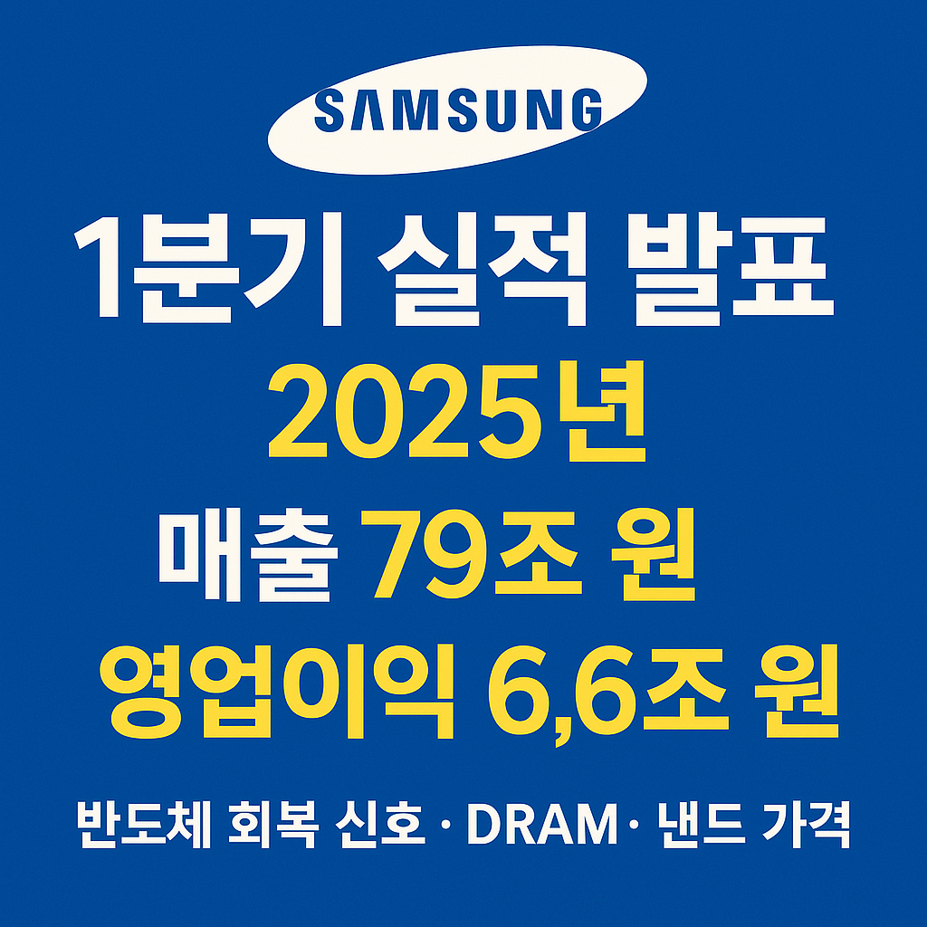 삼성전자 1분기 실적 발표