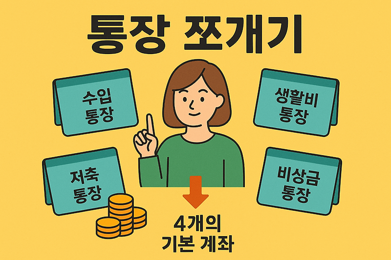 통장 쪼개기 이미지