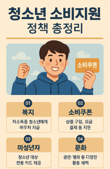 청소년 소비지원 정책 총정리