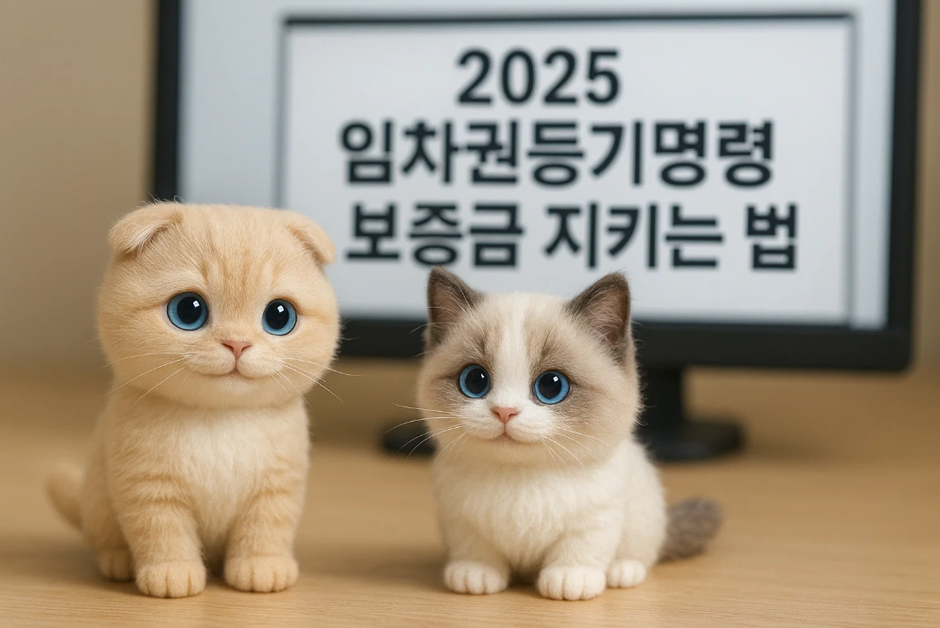 2025 임차권등기명령, 보증금 지키는 법