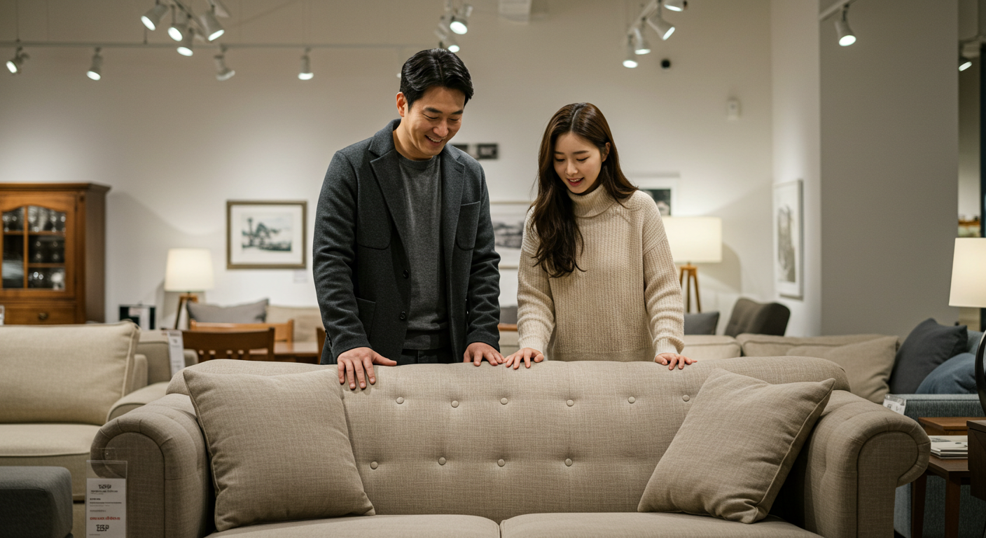 쇼파 싸게 사는 법