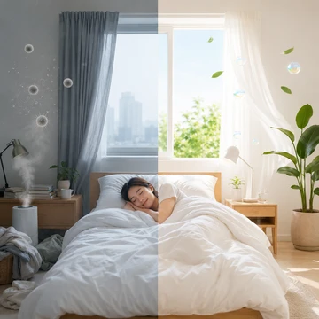 실내 환경과 수면 질 변화 요인5