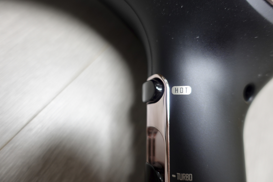 JMW 에어젯 울트라 온도변환버튼