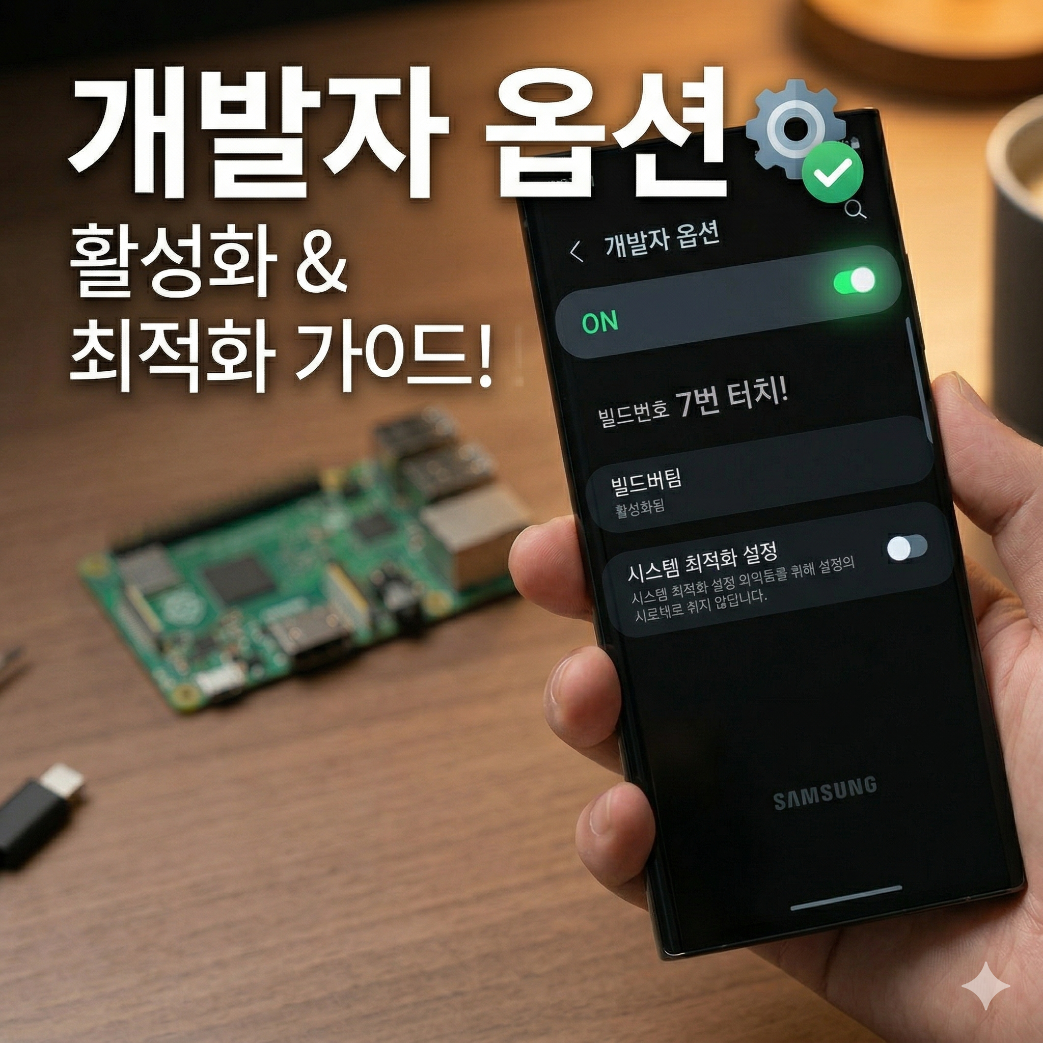 삼성 휴대폰 개발자 옵션 활성화 및 성능 향상 활용 가이드