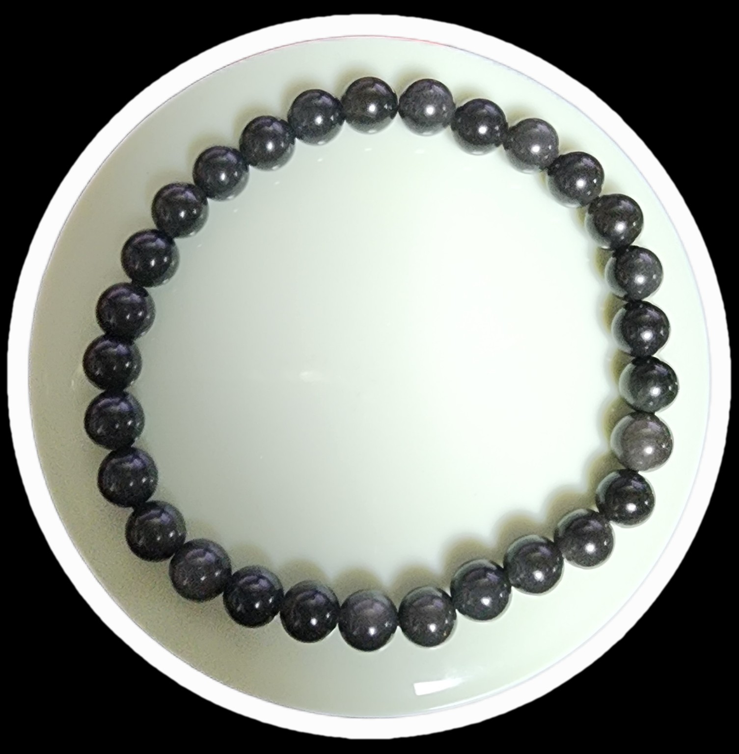 블랙옵시디언팔찌