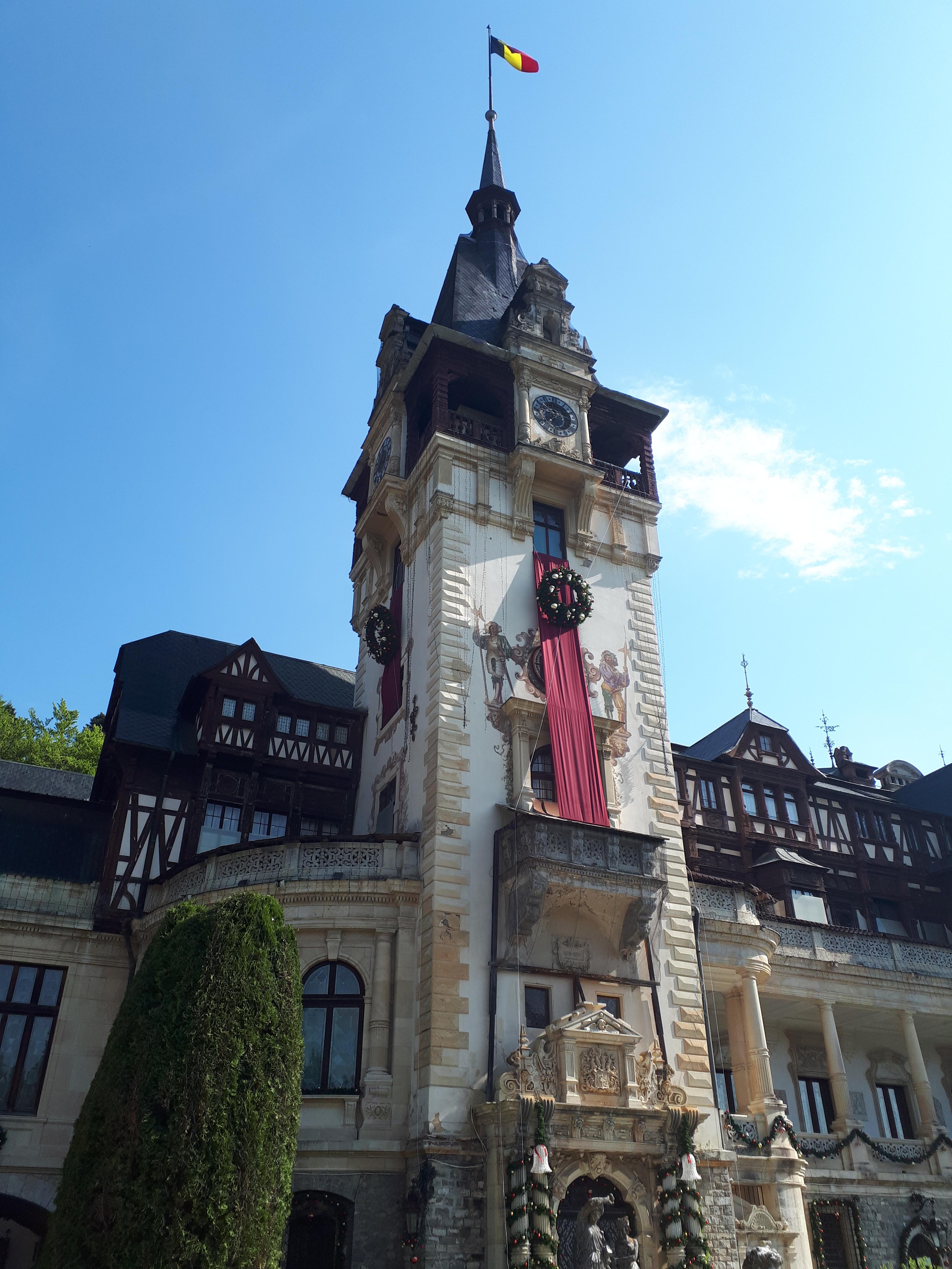 루마니아 시나이아 펠레슈 성 저각도