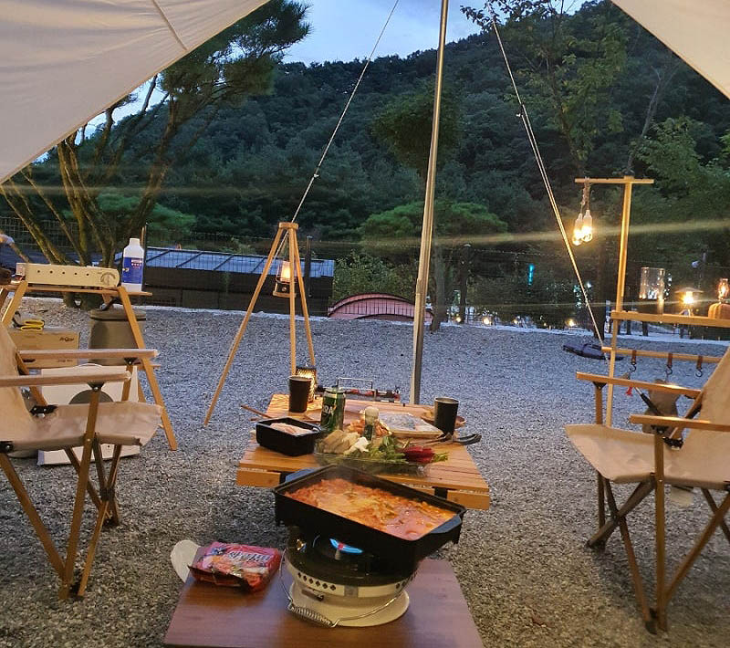 천안 아우내관광농원캠핑장 소개