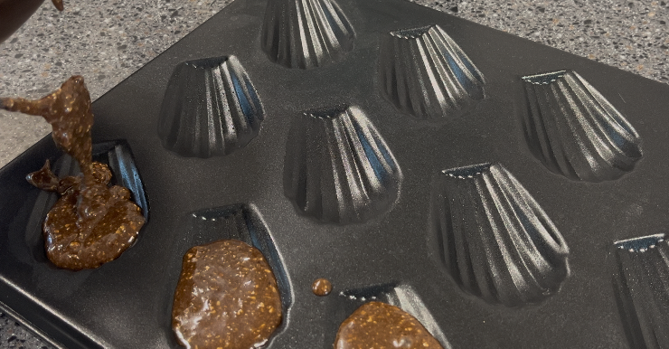 초코오트밀 마들렌 만드는 과정