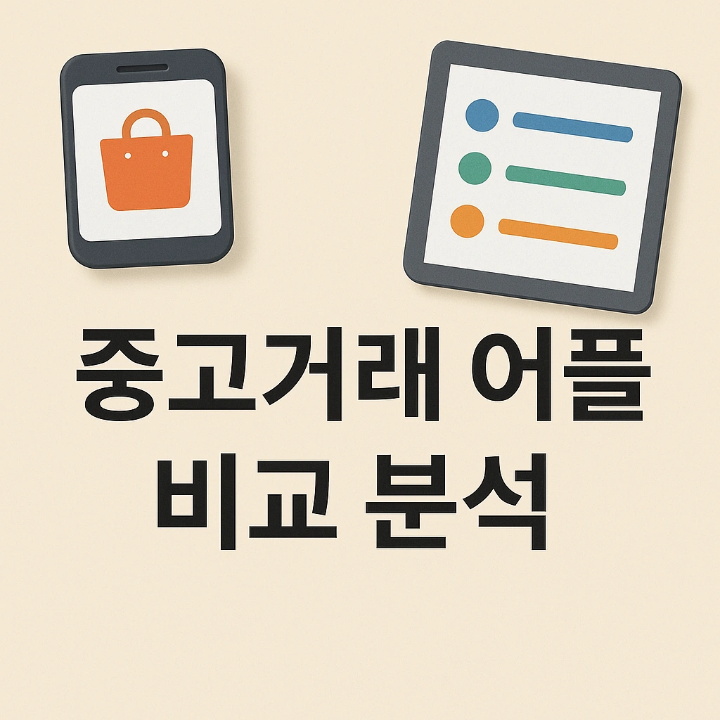 중고거래 어플 비교 분석