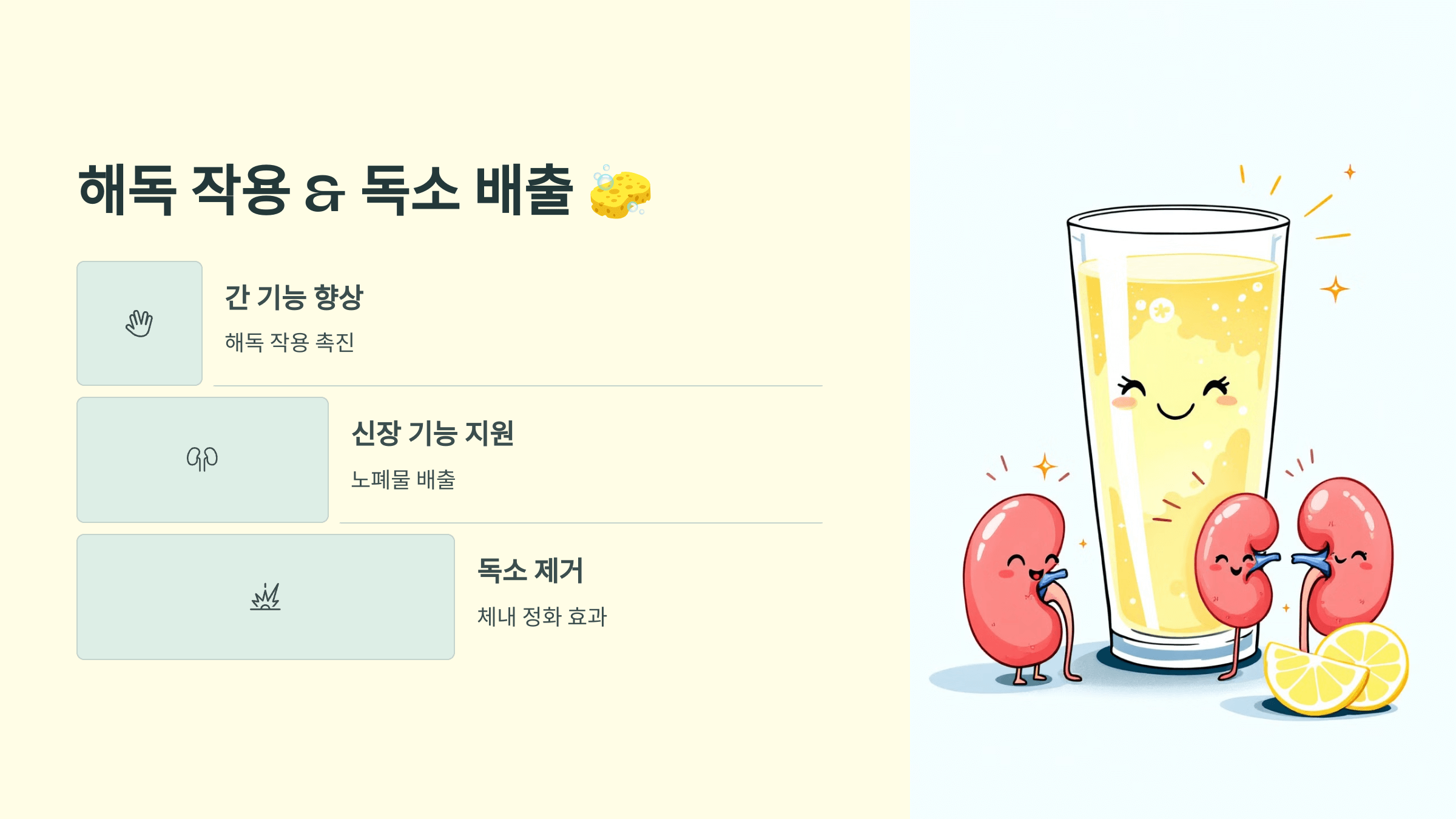 레몬즙 사진입니다.