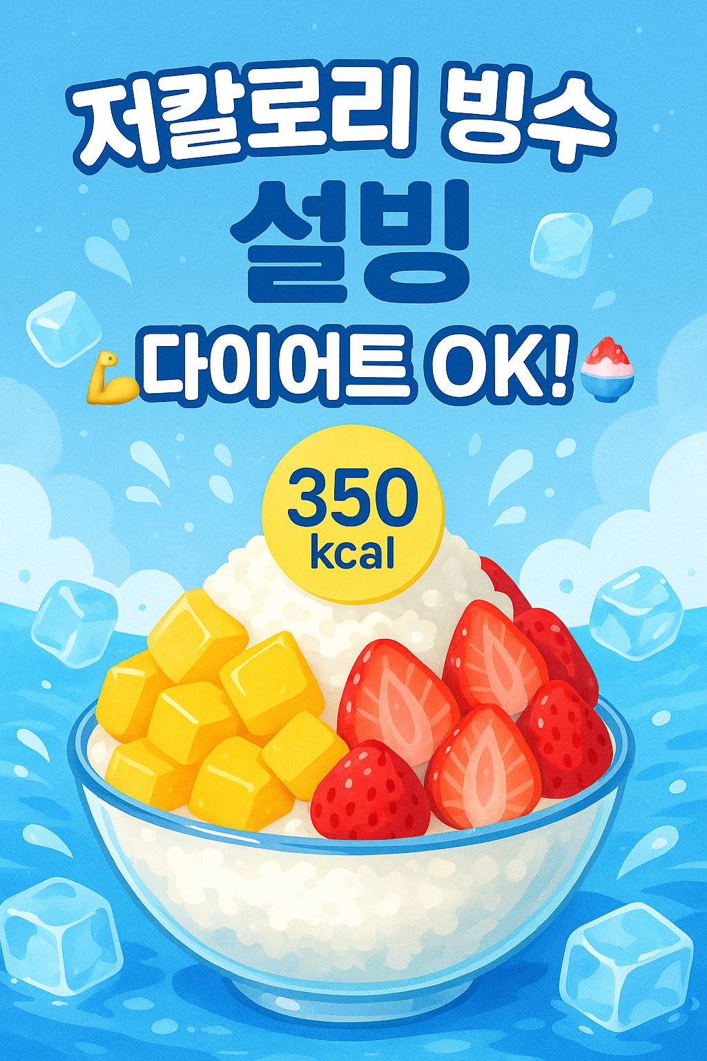 설빙에서 칼로리 낮은 빙수 추천 BEST 5 🍧