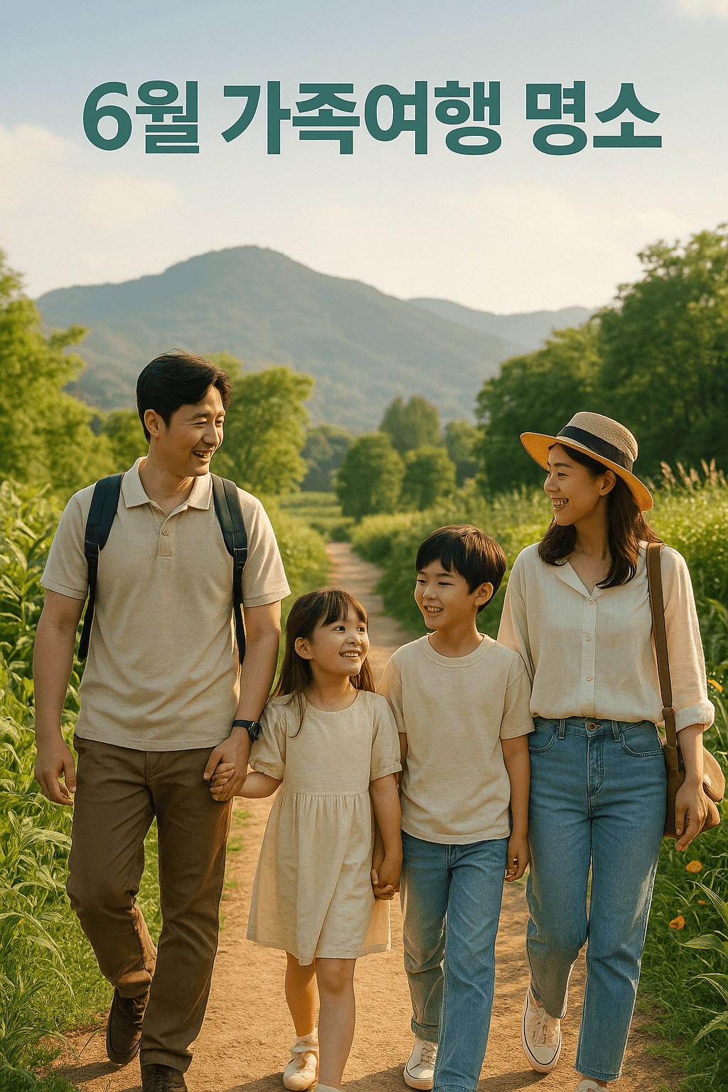 6월 가족과 함께 떠나기 좋은 국내 여행지 추천