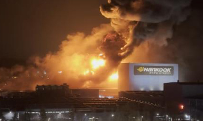 2023년 한국타이어 공장화재