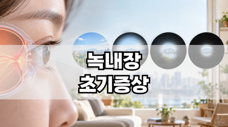 녹내장 초기증상