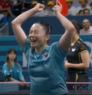 2024 파리올림픽 탁구 여자 단체&amp;#44; 한국-독일 동메달 결정전&amp;#44; 다시보기(신유빈&amp;#44; 전지희&amp;#44; 이은혜)