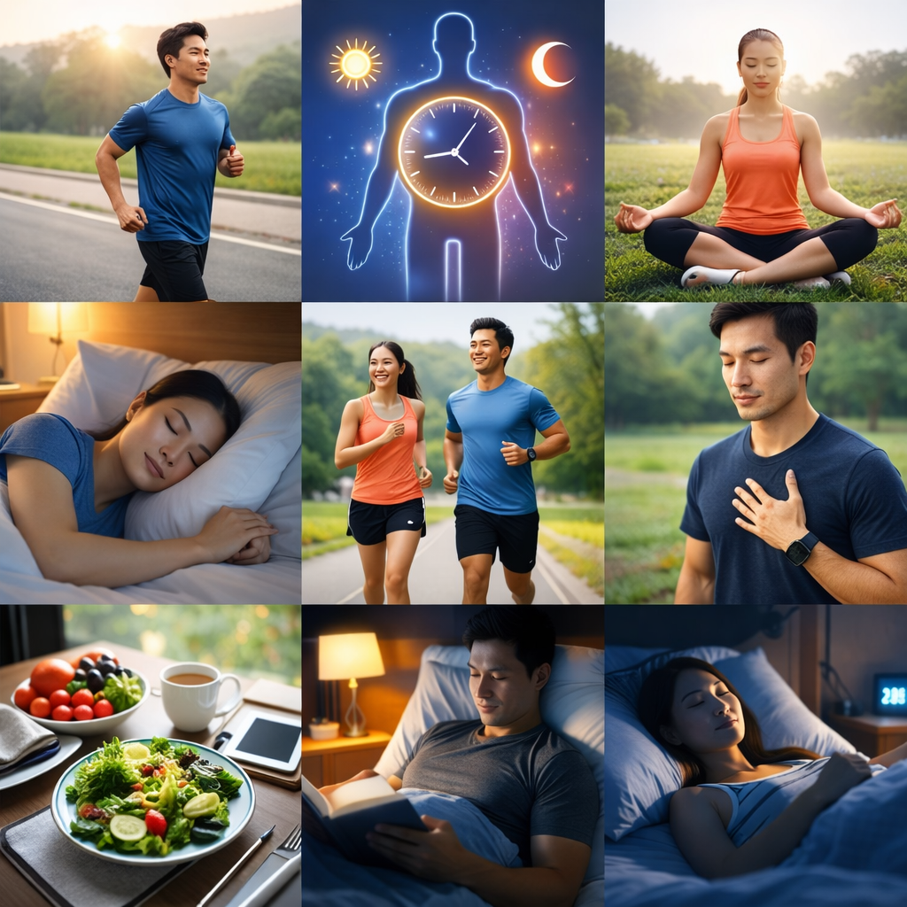 러닝으로 수면 개선