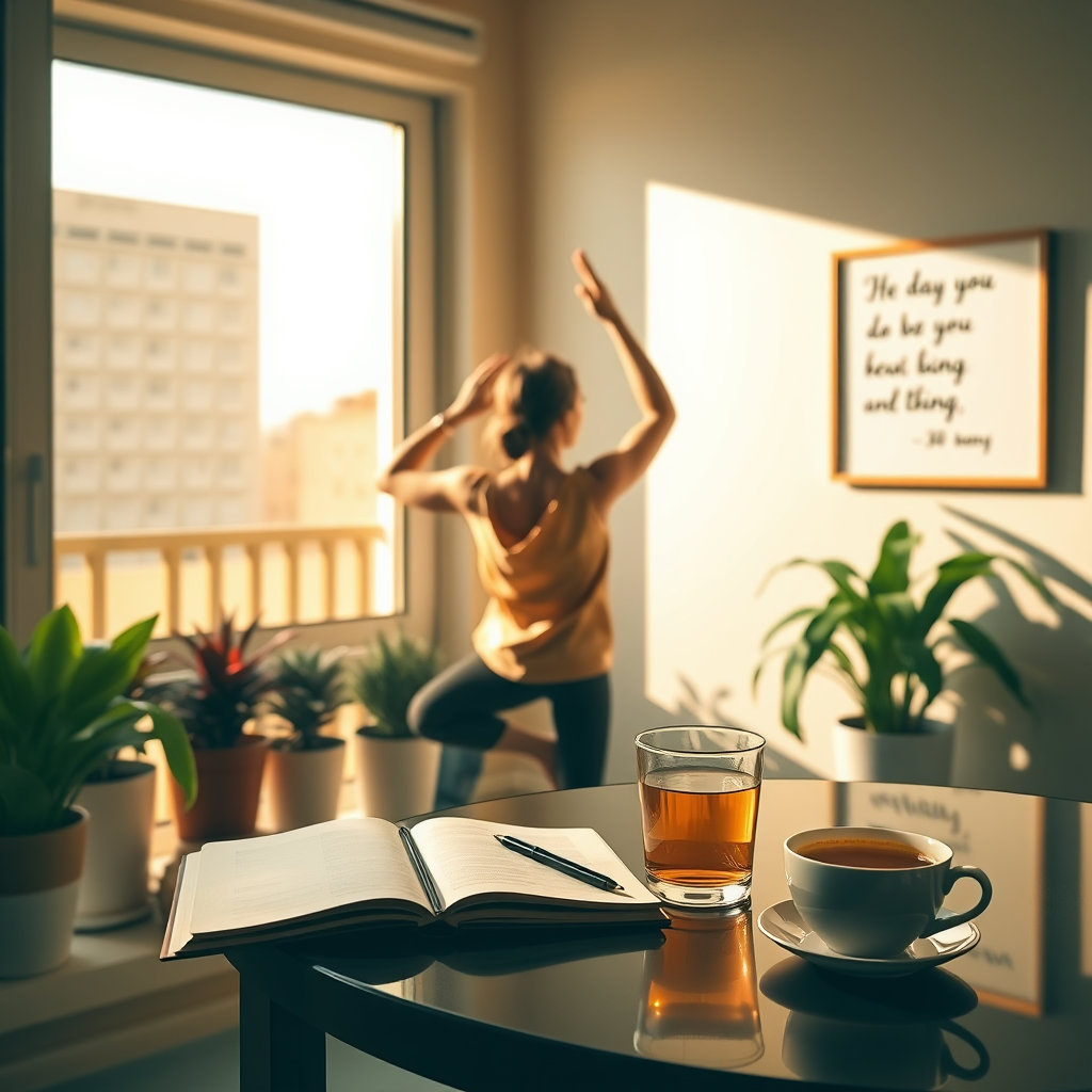 꾸준한 습관이 삶을 바꾸는 모습