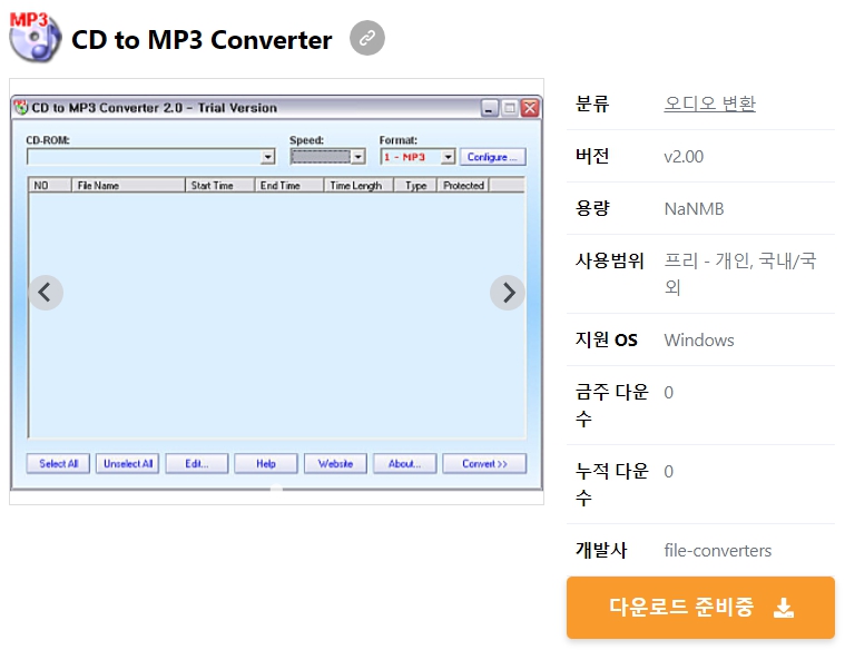 CD-to-MP3-Converter