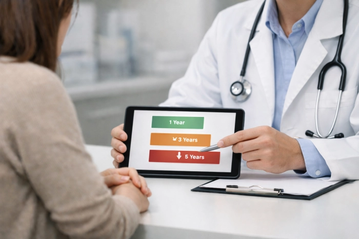 간경화 복수 환자 수명