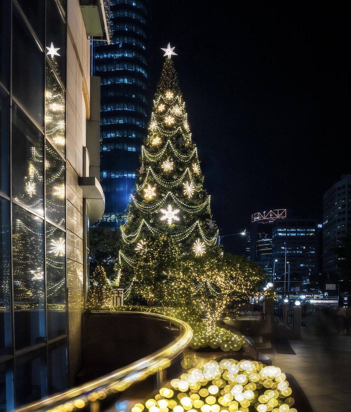 명동-롯데백화점-크리스마스