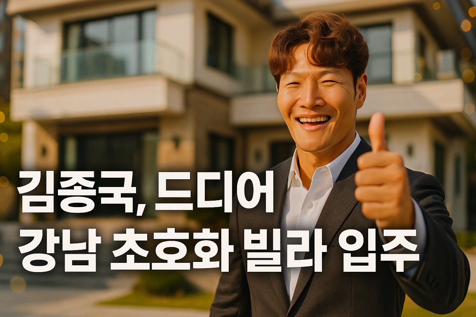 49세 김종국, 드디어 '한 남자' 졸업! 62억 신혼집의 모든 것