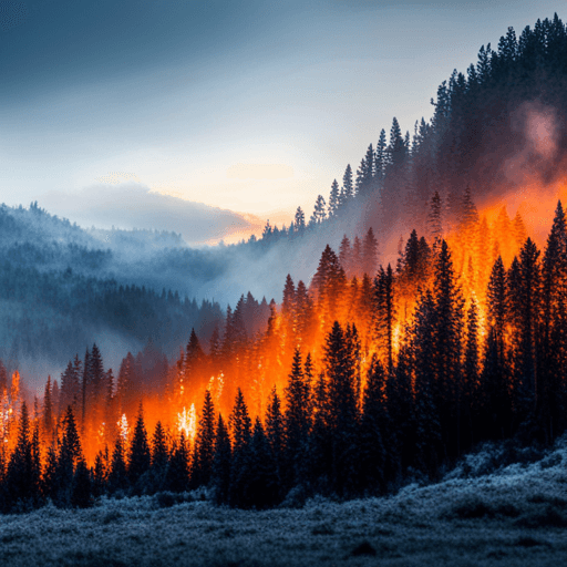 산에 불나는 꿈 해몽 해석
