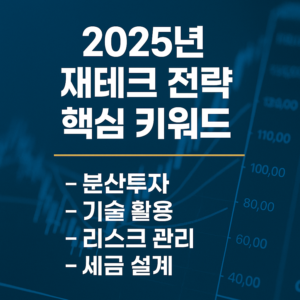 2025년 재테크 전략 핵심 키워드 5가지