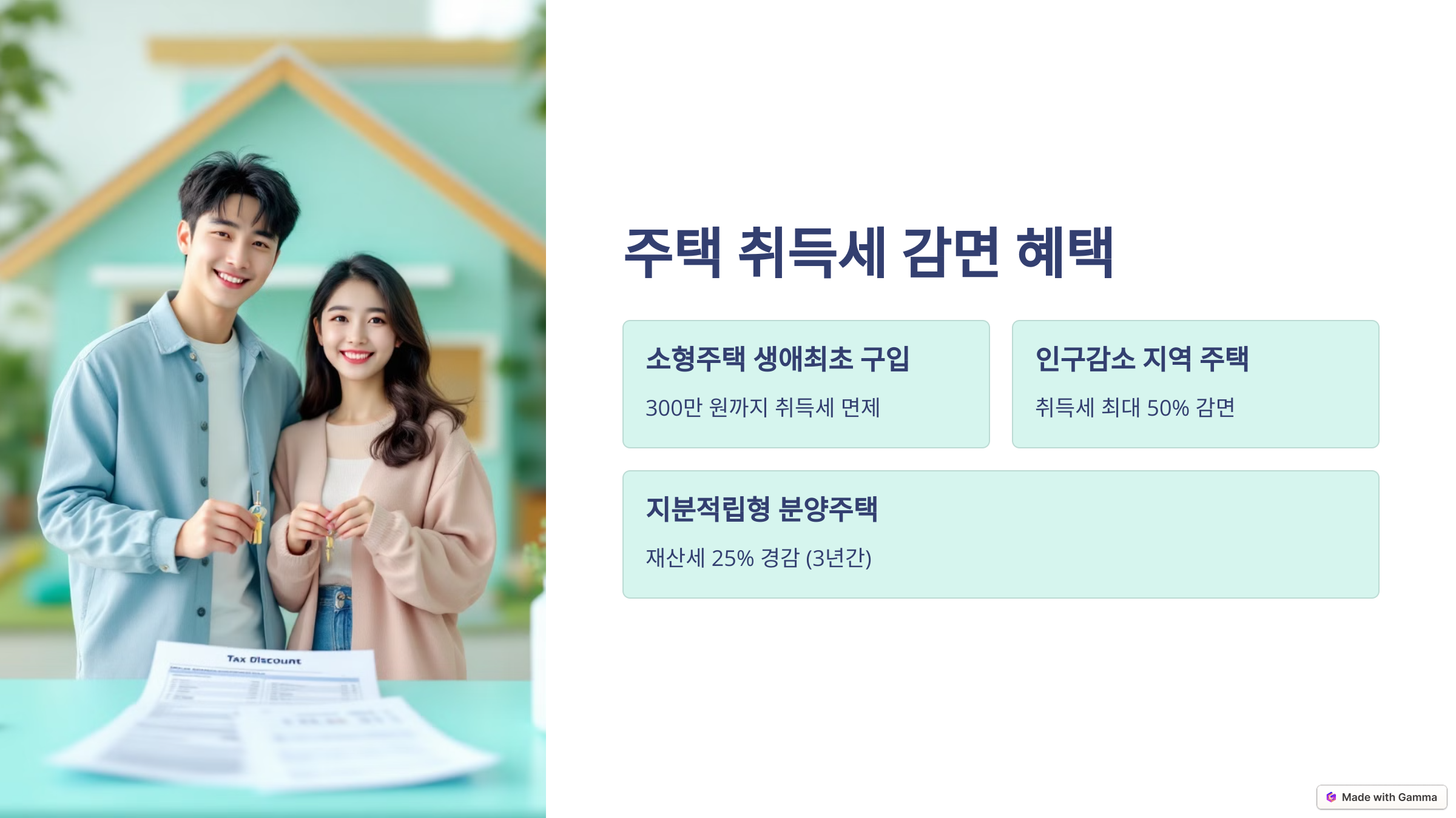✅ 자동차 취득세 감면 혜택 요약