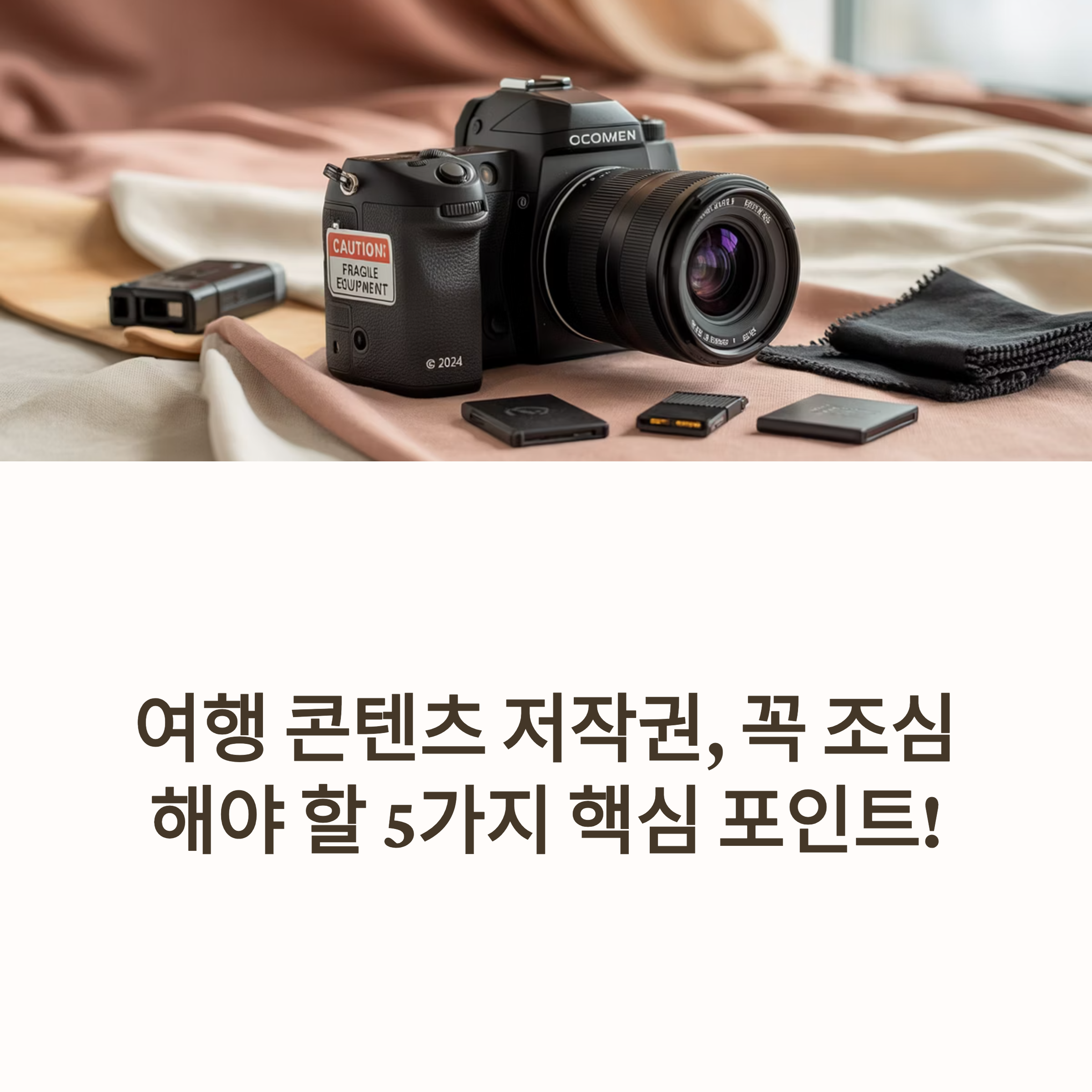 여행 콘텐츠 저작권