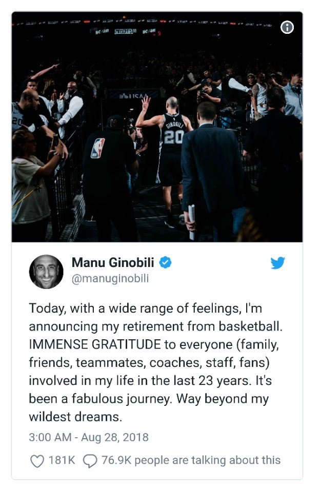 마누 지노빌리의 트위터