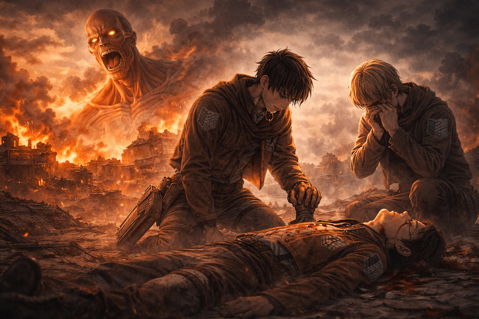 진격의 거인: 폭력을 미화하지 않는 방식